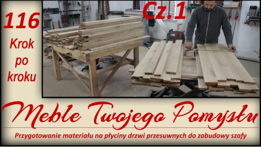 116 - Cz.1 Przygotowanie materiału na płyciny drzwi przesuwnych do zabudowy szafy, frezy,profilowy frez,kontr profilowy frez,maszyny,jak działa,stolarstwo,drewno,stolarnia,warsztat,felder,jak zrobić,meble,meble twojego pomysłu,wood,woodworking,jak wykonać,how to make,krok po kroku,k700s,k690s,ad741,f700z,silent power,pilarka,piła,tarczowa,podcinacz,odciąg,rl200,frezarka,cięcie,frezowanie,przecinanie,NDI20,kleiberit 303,darek stolarz,drzwi przesówne,laguna,sevroll,frez do połączeń klejonych,frez do płycin,spłaszczający,wilgotnościomierz,ndi20,ramiak